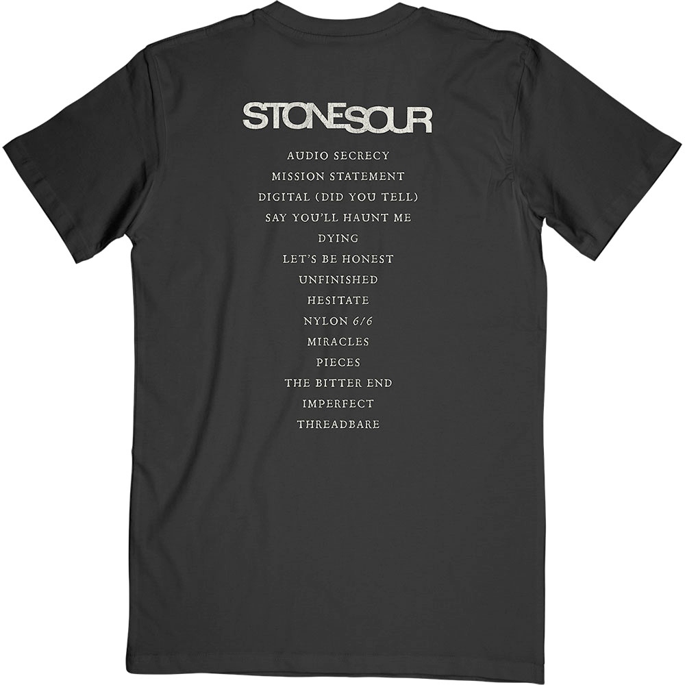 Stone Sour - Audio Secrecy Square Tshirt Homme - Noir